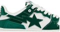 Order A Bathing Ape Bape SK8 Sta 綠白漆皮 001FWJ201003-GRN/1J20-191-003-GRN/1J20-291-003-GRN