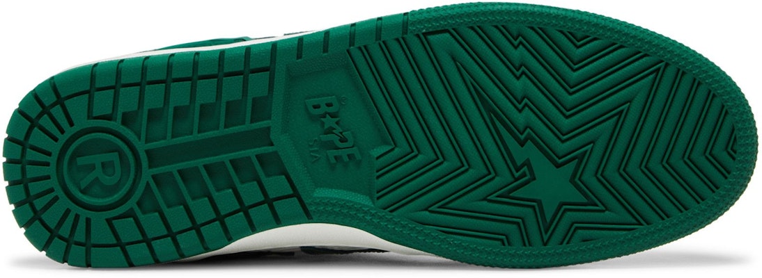 A Bathing Ape Bape SK8 Sta 綠白漆皮 001FWJ201003-GRN/1J20-191-003-GRN/1J20-291-003-GRN Shop A Bathing Ape Bape SK8 Sta 綠白漆皮 001FWJ201003-GRN/1J20-191-003-GRN/1J20-291-003-GRN