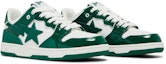 Cheap A Bathing Ape Bape SK8 Sta 綠白漆皮 001FWJ201003-GRN/1J20-191-003-GRN/1J20-291-003-GRN
