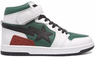 A Bathing Ape Bape SK8 Sta White Green 001FWH801002_GRN_A A Bathing Ape Bape SK8 Sta White Green 001FWH801002_GRN_A