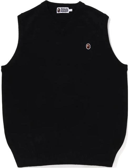 a-bathing-ape-bape-solid-v-neck-knit-vest-black-1-j30-120-002