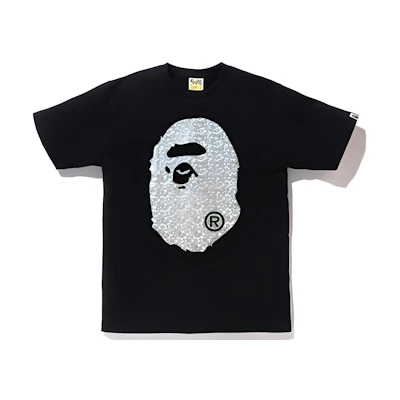 A BATHING APE Bape SS20 Aurora Big Head Ape Graphic Tee Shirt. 1G30-110-062