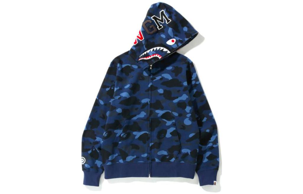 A BATHING APE Bape SS22 Camo Letter Patch Hoodie  Full-Print Pullover. 0ZXSWM15010MI 圖 2