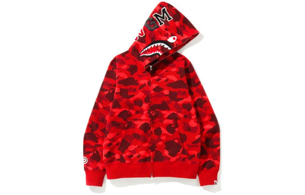 A BATHING APE Bape SS22 Camo Letter Patch Hoodie  Full-Print Pullover. 0ZXSWM15010MI 圖 4