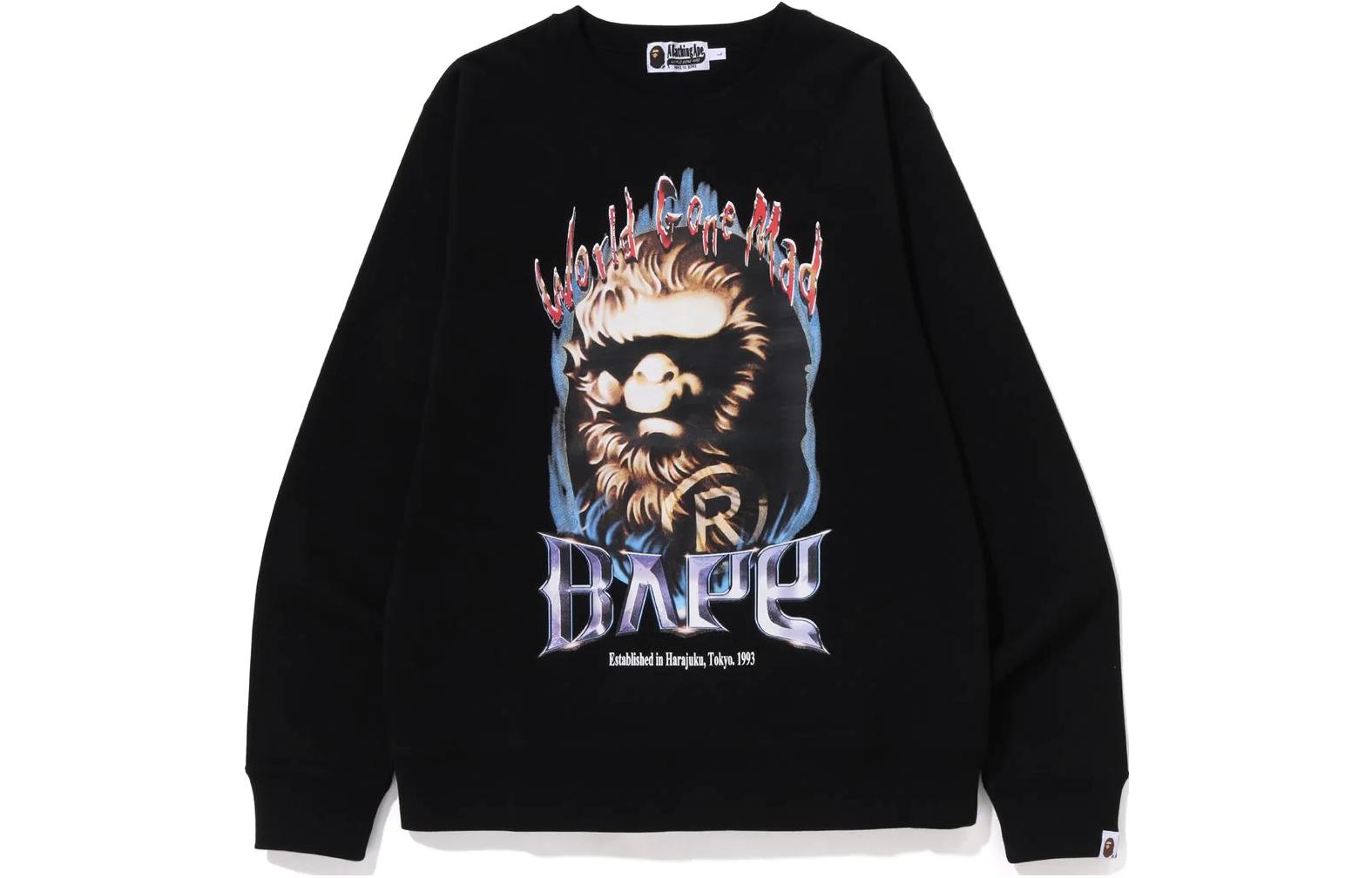 A BATHING APE BAPE SS23  Pullover Hoodie with Creative Letter Print. 1J30-113-014 圖 2