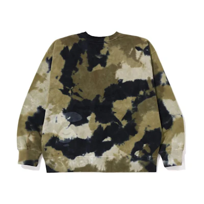 A BATHING APE Bape SS23 Camo Loose Fit Crewneck Sweatshirt 1J30-113-004
