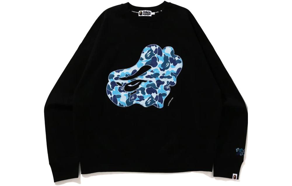 Order A BATHING APE BAPE SS23 Sweater Pria Motif Camo Pullover. 1J30-113-009