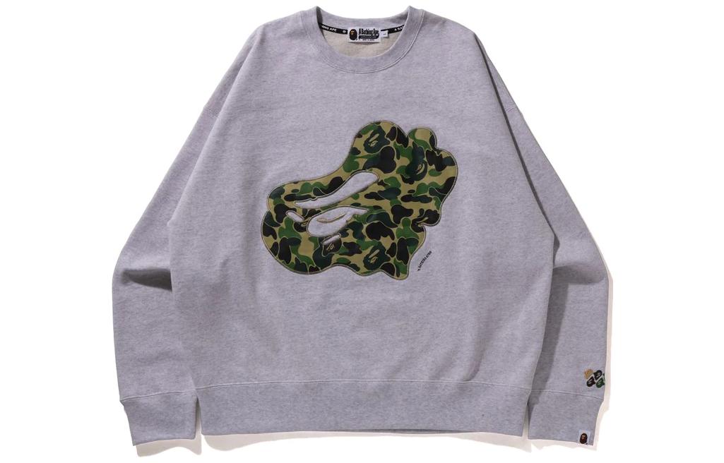 Lookbook A BATHING APE BAPE SS23 Sweater Pria Motif Camo Pullover. 1J30-113-009