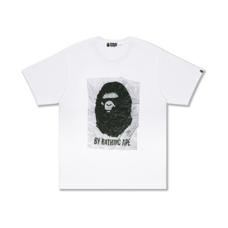 A BATHING APE BAPE SS23 Casual Crinkle Ape Print Crewneck Tee Men’s. 0ZXTEMS00019K 圖 2