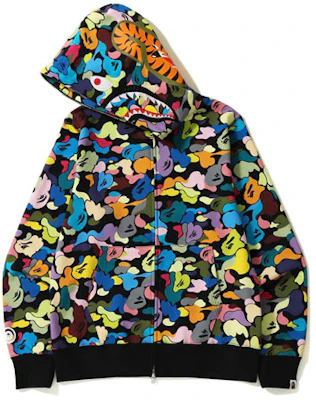 A BATHING APE BAPE SS23 Geometric Full-Print Zip Hoodie Hitam. 1I70-115-005 Lookbook A BATHING APE BAPE SS23 Geometric Full-Print Zip Hoodie Hitam. 1I70-115-005
