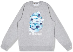 A BATHING APE Bape SS23 Ink Camouflage Calligraphy Sweatshirt . 0ZXSWM13001MJ A BATHING APE Bape SS23 Ink Camouflage Calligraphy Sweatshirt . 0ZXSWM13001MJ