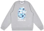 Buy A BATHING APE Bape SS23 墨水迷彩書法圓領衛衣. 0ZXSWM13001MJ