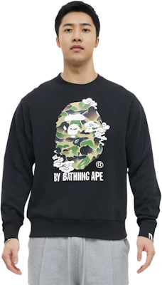 A BATHING APE Bape SS23 墨水迷彩書法圓領衛衣. 0ZXSWM13001MJ Purchase A BATHING APE Bape SS23 墨水迷彩書法圓領衛衣. 0ZXSWM13001MJ