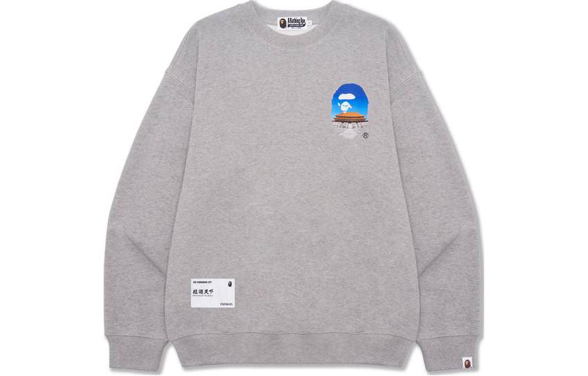 A BATHING APE Bape SS23 Palace Graphic Ape Head Crewneck Sweatshirt . 0ZXSWMX13002K 圖 6