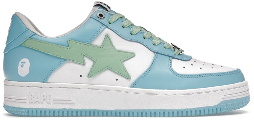 베이프 스타 '파스텔 블루' (Bape Sta 'Pastel Blue') 001FWH701005_SAX_A Buy 베이프 스타 '파스텔 블루' (Bape Sta 'Pastel Blue') 001FWH701005_SAX_A