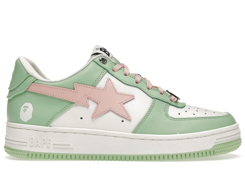 A Bathing Ape Bape Sta 'Pastel Green' 001FWH701005_GRN_A