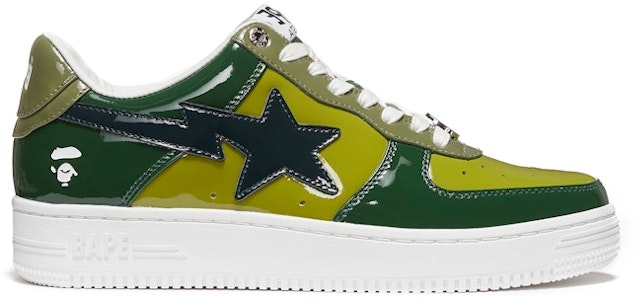 A Bathing Ape Bape Sta Warna Camo Kombo Hijau 001FWH201046_GRN Buy A Bathing Ape Bape Sta Warna Camo Kombo Hijau 001FWH201046_GRN