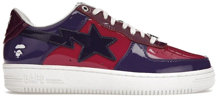 A Bathing Ape Bape Sta 色彩迷彩组合紫色 001FWH201046_PUR Buy A Bathing Ape Bape Sta 色彩迷彩组合紫色 001FWH201046_PUR