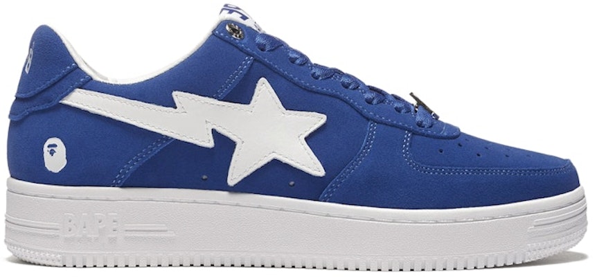 A Bathing Ape Bape Sta Low Blue Suede 001FWH201047_BLU Buy A Bathing Ape Bape Sta Low Blue Suede 001FWH201047_BLU