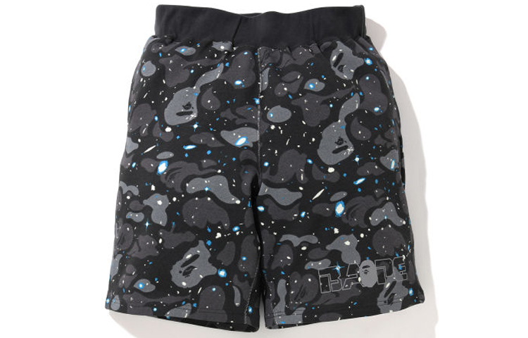 Order 아 베이프 스타리 카모 프린트 캐주얼 쇼츠 남성용. 1G30-153-021