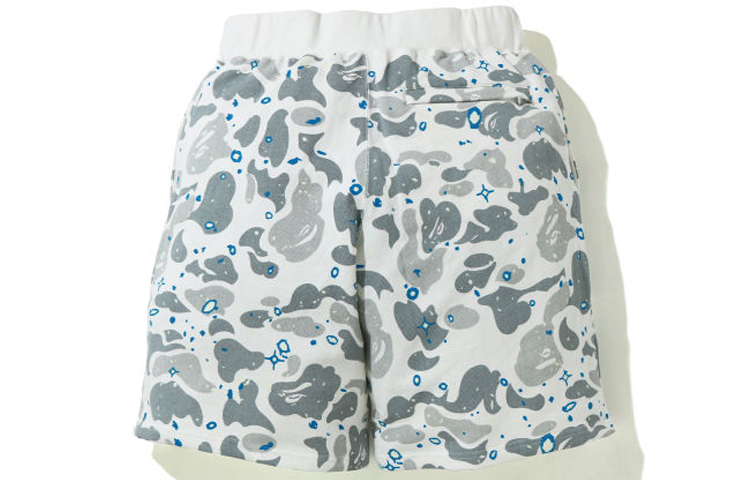 Purchase 아 베이프 스타리 카모 프린트 캐주얼 쇼츠 남성용. 1G30-153-021