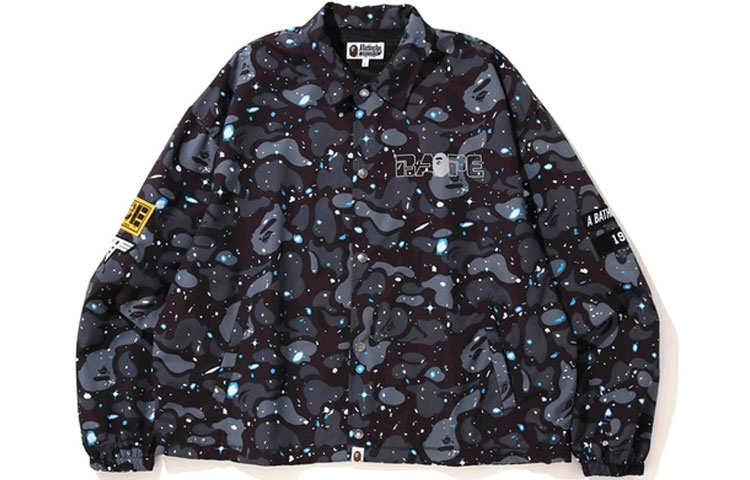 A BATHING APE Bape Starry Sky Coach Jacket 1G30-140-016