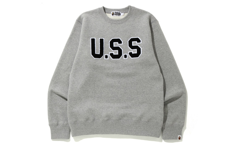 A BATHING APE BAPE Trademark Logo Print Crewneck Sweatshirt Unisex. 0ZXSWM13011XE 圖 2