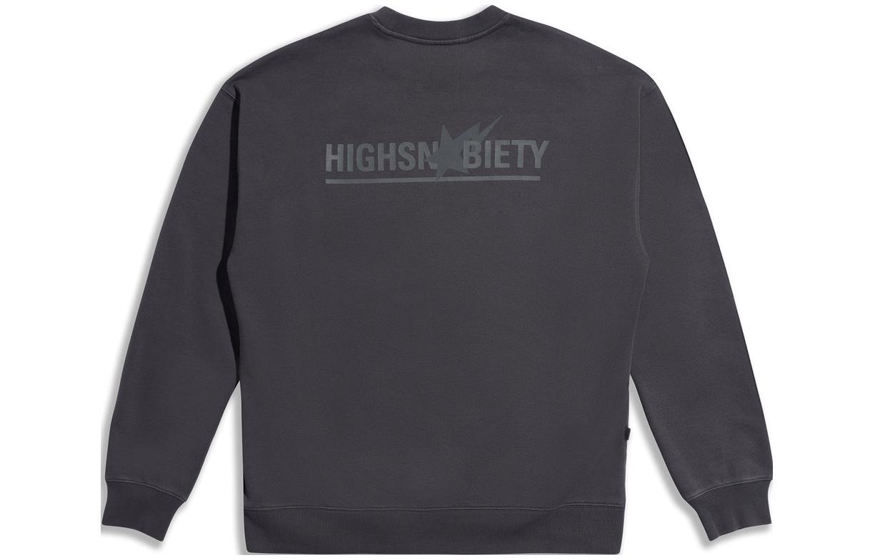 Purchase A BATHING APE BAPE x HIGHSNOBIETY Logo Crewneck Loose Fit Sweatshirt Pria Lengan Panjang 1J73-113-902