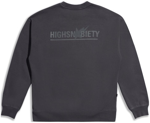 A BATHING APE BAPE x HIGHSNOBIETY Logo Crewneck Loose Fit Sweatshirt Pria Lengan Panjang 1J73-113-902 Purchase A BATHING APE BAPE x HIGHSNOBIETY Logo Crewneck Loose Fit Sweatshirt Pria Lengan Panjang 1J73-113-902