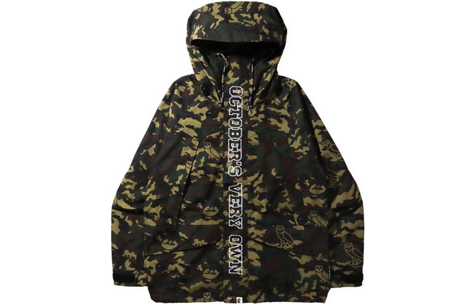 A BATHING APE BAPE OVO Camo Owl Print Hoodie Jacket . 0ZXJKM141910H 圖 2