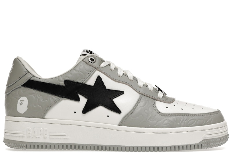 A Bathing Ape Bapesta 'Grey Black'