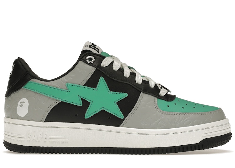 A Bathing Ape Bapesta 'Grey Green'