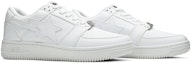Cheap A Bathing Ape Bapesta 'Kulit Putih' 2020 1G80191007-WHT