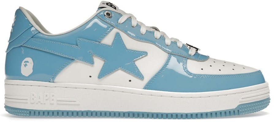 A Bathing Ape Bapesta Low 'Blue' 001FWH701001_SAX_A Buy A Bathing Ape Bapesta Low 'Blue' 001FWH701001_SAX_A
