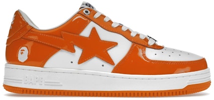A Bathing Ape Bapesta Low 'Orange' 001FWH701001_ORG_A A Bathing Ape Bapesta Low 'Orange' 001FWH701001_ORG_A