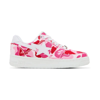 BAPE Bapesta Low 'Pink ABC Camo'