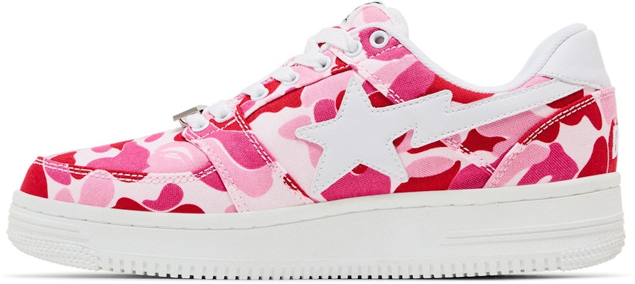 A Bathing Ape Bapesta Low 'Pink ABC Camo' Sepatu Sneaker 1G30191001 Purchase A Bathing Ape Bapesta Low 'Pink ABC Camo' Sepatu Sneaker 1G30191001