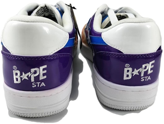 A Bathing Ape Bapesta Rendah M2 'Crazy White' 1G80191012 Shop A Bathing Ape Bapesta Rendah M2 'Crazy White' 1G80191012