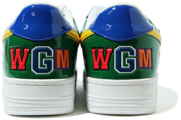 베이프 베이프스타 로우 M2 '샤크페이스 - 그린' 1G30191002 GRN Shop 베이프 베이프스타 로우 M2 '샤크페이스 - 그린' 1G30191002 GRN