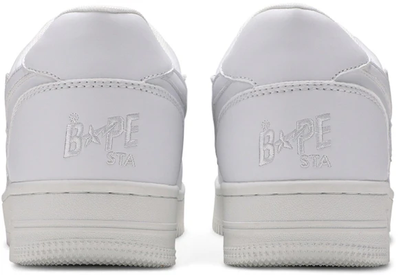A Bathing Ape Bapesta Low M2 'Blanco' 1G30191010-WH Details for A Bathing Ape Bapesta Low M2 'Blanco' 1G30191010-WH