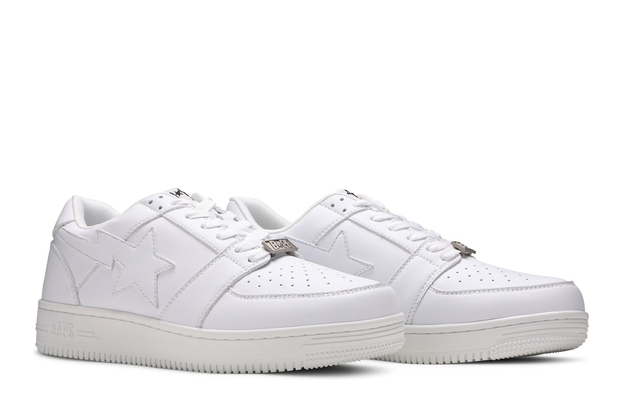 Cheap A Bathing Ape Bapesta Low M2 'Blanco' 1G30191010-WH