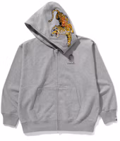 Sizing BAPE FW24 虎標刺繡拉鍊連帽衫 崛起系列 1K70-115-002