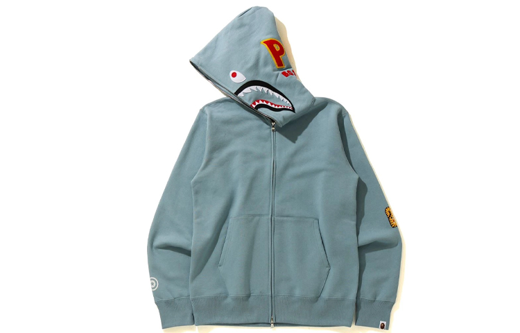 A BATHING APE Shark Full-Zip Hoodie  BAPE Shark Series. 1H30-115-015