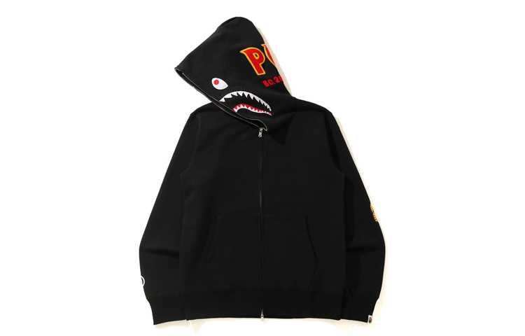 A BATHING APE Shark Full-Zip Hoodie  BAPE Shark Series. 1H30-115-015 圖 3