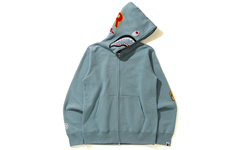 A BATHING APE Shark Full-Zip Hoodie  BAPE Shark Series. 1H30-115-015 圖 6