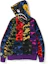 Order A BATHING APE 鲨鱼系列 BAPE MIX CAMO 狂躁鲨鱼连帽拉链外套 男女款。 1F30-115-006