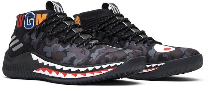 「A Bathing Ape x adidas Dame 4 '黑迷彩' AP9975」 Cheap 「A Bathing Ape x adidas Dame 4 '黑迷彩' AP9975」