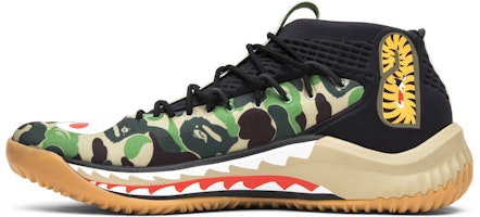 A Bathing Ape x adidas Dame 4 'Hijau Camo' AP9974 Lookbook A Bathing Ape x adidas Dame 4 'Hijau Camo' AP9974