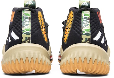 A Bathing Ape x adidas Dame 4 'Hijau Camo' AP9974 Details for A Bathing Ape x adidas Dame 4 'Hijau Camo' AP9974