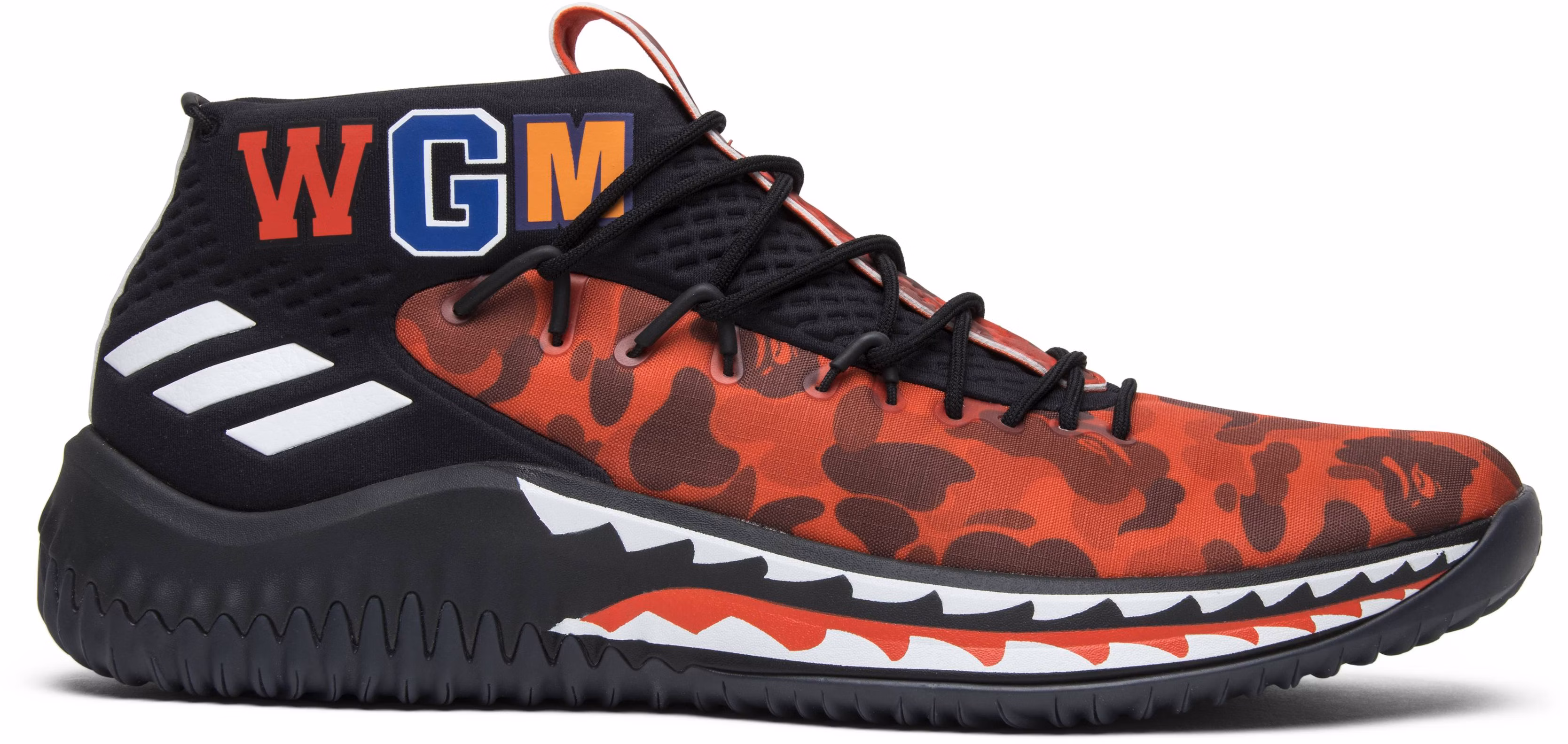 Dame 4 bape best sale red